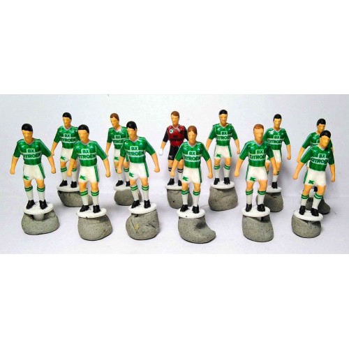 Subbuteo Andrew Table Soccer Panathinaikos 1984-85 no bases no box only twelve players